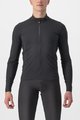 CASTELLI Kolesarski dres z dolgimi rokavi zimski - FLIGHT LS AIR - črna