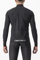 CASTELLI Kolesarski dres z dolgimi rokavi zimski - FLIGHT LS AIR - črna