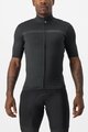 CASTELLI Kolesarski dres s kratkimi rokavi - PRO THERMAL MID - črna