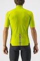 CASTELLI Kolesarski dres s kratkimi rokavi - PRO THERMAL MID - svetlo zelena