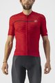 CASTELLI Kolesarski dres s kratkimi rokavi - INSIDER - rdeča