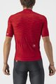 CASTELLI Kolesarski dres s kratkimi rokavi - INSIDER - rdeča