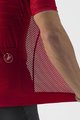 CASTELLI Kolesarski dres s kratkimi rokavi - INSIDER - rdeča