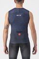 CASTELLI Kolesarski dres brez rokavov - INSIDER - modra
