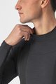 CASTELLI Kolesarska  majica z dolgimi rokavi - BANDITO WOOL LS - črna