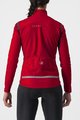 CASTELLI Kolesarska  podaljšana jakna - UNLIMITED PERFETTO ROS 2 W - rdeča