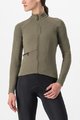 CASTELLI Kolesarski dres z dolgimi rokavi zimski - UNLIMITED TRAIL W - rjava