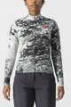 CASTELLI Kolesarski dres z dolgimi rokavi zimski - UNLIMITED W THERMAL - siva/bela