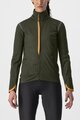 CASTELLI Kolesarska  podaljšana jakna - ALPHA ULTIMATE INSULATED W - zelena