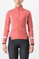 CASTELLI Kolesarska  podaljšana jakna - DINAMICA 2 - rdeča