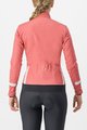 CASTELLI Kolesarska  podaljšana jakna - DINAMICA 2 - rdeča