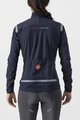 CASTELLI Kolesarska  podaljšana jakna - PERFETTO ROS 2 W - modra