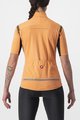 CASTELLI Kolesarski dres s kratkimi rokavi - GABBA ROS 2 W - oranžna
