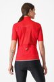 CASTELLI Kolesarski dres s kratkimi rokavi - PERFETTO ROS 2 WIND W - rdeča