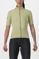 CASTELLI Kolesarski dres s kratkimi rokavi - PERFETTO ROS 2 W WIND - svetlo zelena
