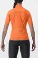 CASTELLI Kolesarski dres s kratkimi rokavi - PERFETTO RoS 2 W WIND - oranžna
