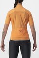 CASTELLI Kolesarski dres s kratkimi rokavi - PERFETTO ROS 2 W WIND - oranžna
