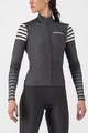 CASTELLI Kolesarski dres z dolgimi rokavi zimski - AUTUNNO - siva