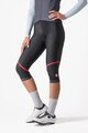 CASTELLI Kolesarske 3/4 hlače brez naramnic - VELOCISSIMA THERMAL - črna