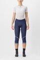 CASTELLI Kolesarske 3/4 hlače brez naramnic - VELOCISSIMA THERMAL - modra