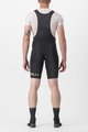 CASTELLI Kolesarske kratke hlače z naramnicami - PREMIO BLACK LTD EDITION - črna/zlata