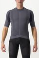 CASTELLI Kolesarski dres s kratkimi rokavi - SUPERLEGGERA 3 - siva