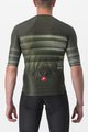 CASTELLI Kolesarski dres s kratkimi rokavi - CLIMBER'S 3.0 SL2 - zelena