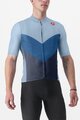 CASTELLI Kolesarski dres s kratkimi rokavi - ENDURANCE PRO 2 - svetlo modra/modra
