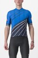 CASTELLI Kolesarski dres s kratkimi rokavi - SPEED STRADA - modra