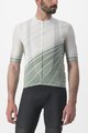 CASTELLI Kolesarski dres s kratkimi rokavi - SPEED STRADA - bela