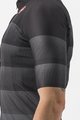 CASTELLI Kolesarski dres s kratkimi rokavi - LIVELLI - črna