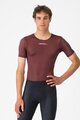 CASTELLI Kolesarska  majica s kratkimi rokavi - PRO MESH 2.0 - bordo