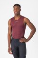 CASTELLI Kolesarska  majica brez rokavov - PRO MESH 2.0 - bordo