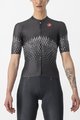 CASTELLI Kolesarski dres s kratkimi rokavi - AERO PRO W - črna