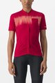 CASTELLI Kolesarski dres s kratkimi rokavi - UNLIMITED SENTIERO 2 - rdeča