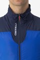 CASTELLI Kolesarska  podaljšana jakna - FLY TERMAL - modra