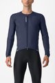 CASTELLI Kolesarski dres z dolgimi rokavi zimski - FLY JACK-SEY - modra
