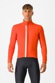 CASTELLI Kolesarska  podaljšana jakna - ENTRATA - oranžna