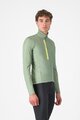 CASTELLI Kolesarski dres z dolgimi rokavi zimski - ENTRATA THERMAL - zelena