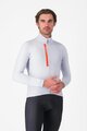 CASTELLI Kolesarski dres z dolgimi rokavi zimski - ENTRATA THERMAL - srebrna