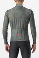 CASTELLI Kolesarski dres z dolgimi rokavi zimski - RAFFICA - zelena