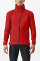 CASTELLI Kolesarska  podaljšana jakna - TRAIL GT - rdeča