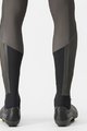 CASTELLI Kolesarske dolge hlače z naramnicami - UNLIMITED THERMAL - rjava