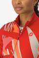 CASTELLI Kolesarski dres z dolgimi rokavi zimski - TROPICALE - rdeča