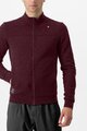 CASTELLI pulover - VIGORELLI TRACK - bordo