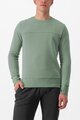 CASTELLI ustavi - LOGO SWEATSHIRT - svetlo zelena