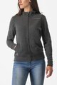 CASTELLI pulover - MILANO 2 FULL ZIP W FLEECE - siva