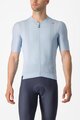 CASTELLI Kolesarski dres s kratkimi rokavi - ESPRESSO - svetlo modra