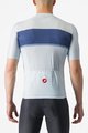 CASTELLI Kolesarski dres s kratkimi rokavi - TRADIZIONE - svetlo modra