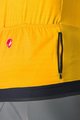 CASTELLI Kolesarski dres s kratkimi rokavi - UNLIMITED ENDURANCE - rumena